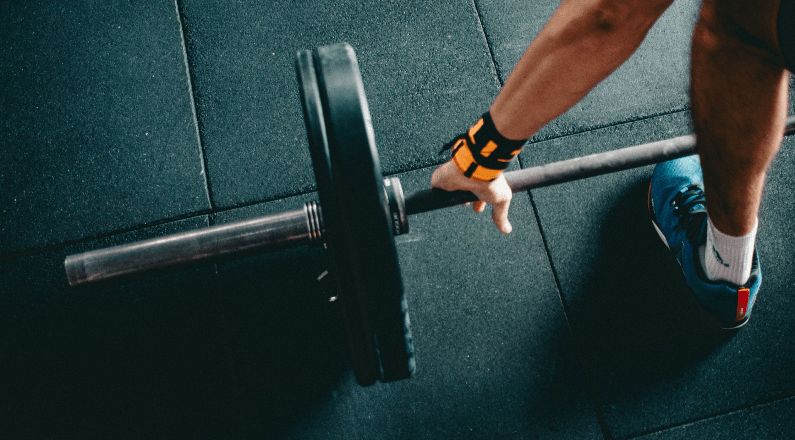 Person lifting weights